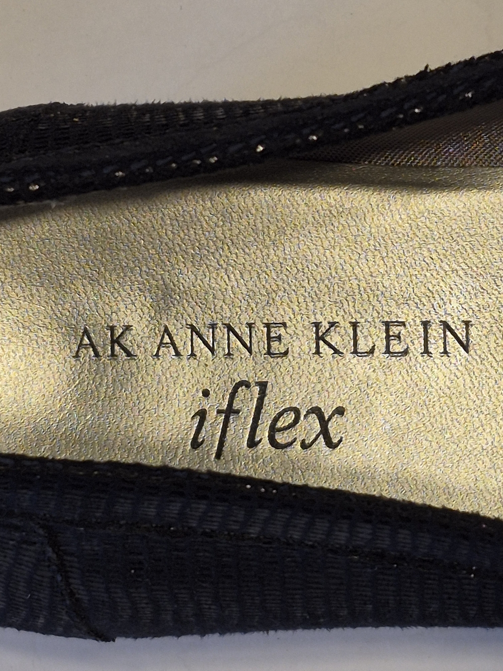 Anne Klein Black Women's Loafer Flats - Picture 4 of 7